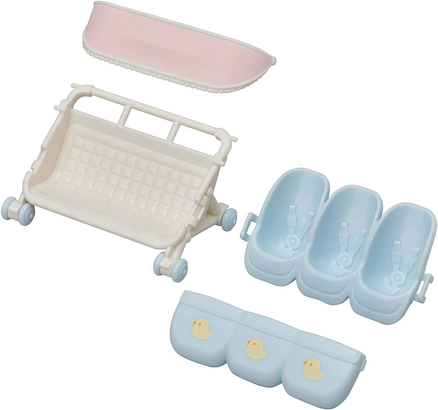 Sylvanian Families Triplets Stroller
