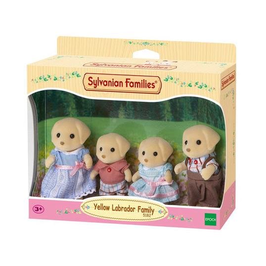 Sylvanian Families Yellow Labrador Family