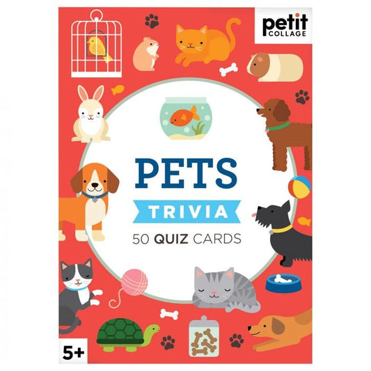 Petit Collage Pets Trivia Cards