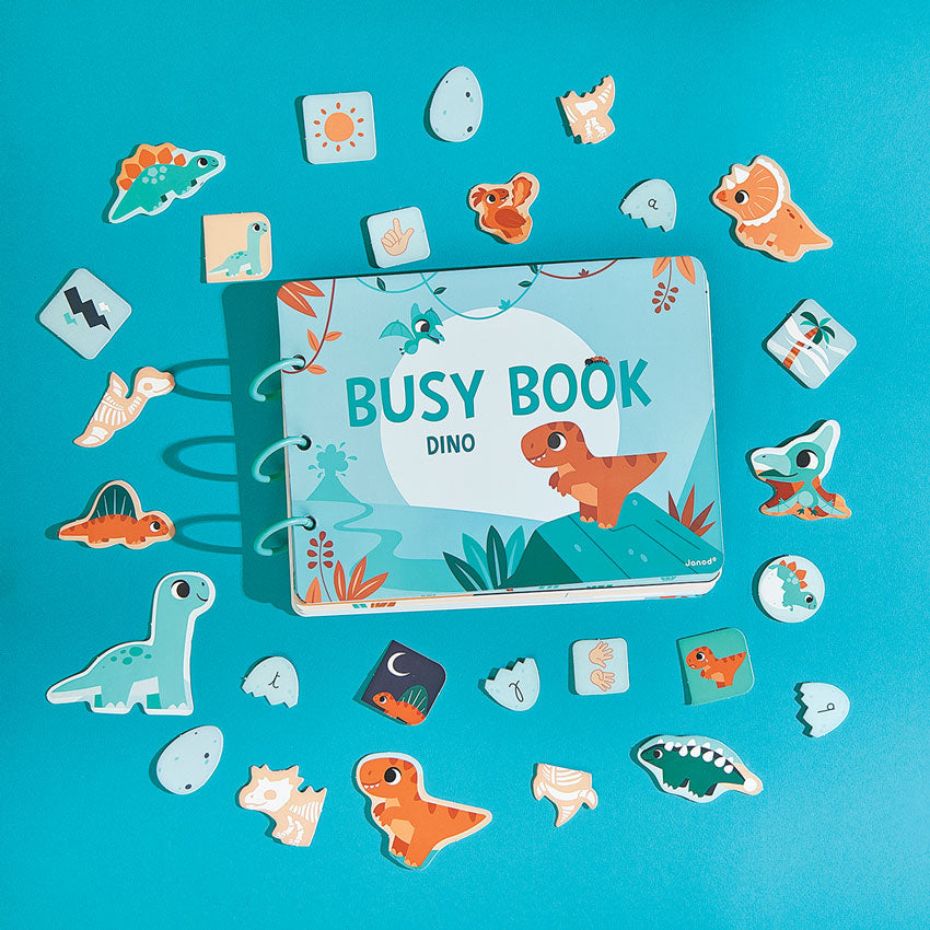 Janod Dino Busy Book