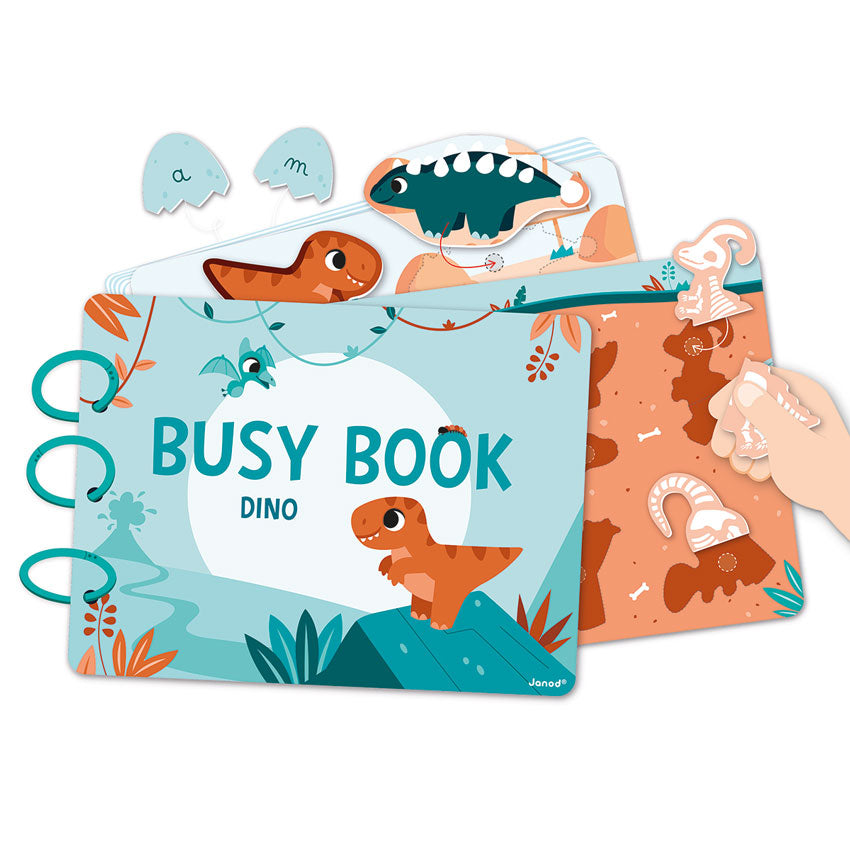Janod Dino Busy Book
