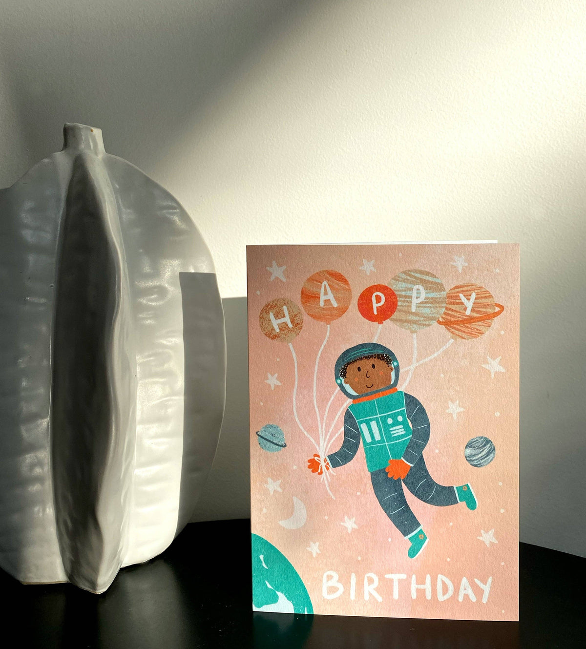 Lauren Sissons Astronaut Happy Birthday Card