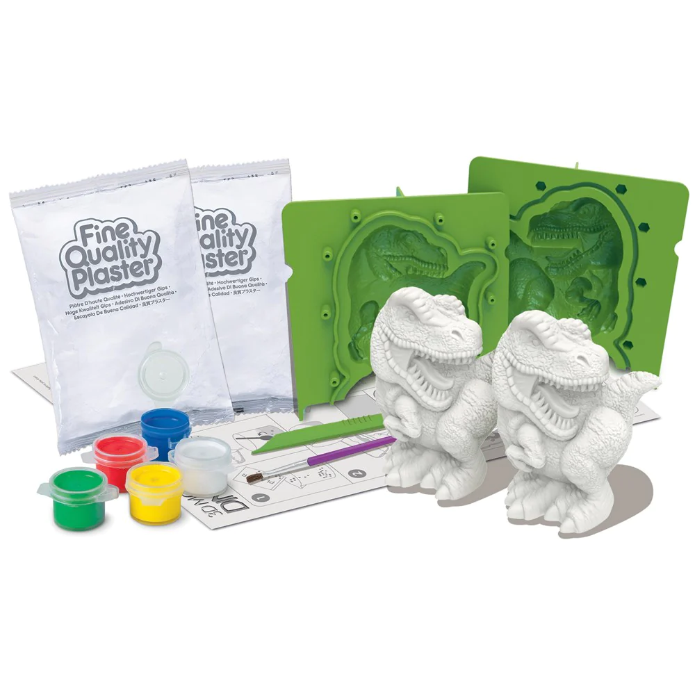 3D Mould and Paint Dinosaurs