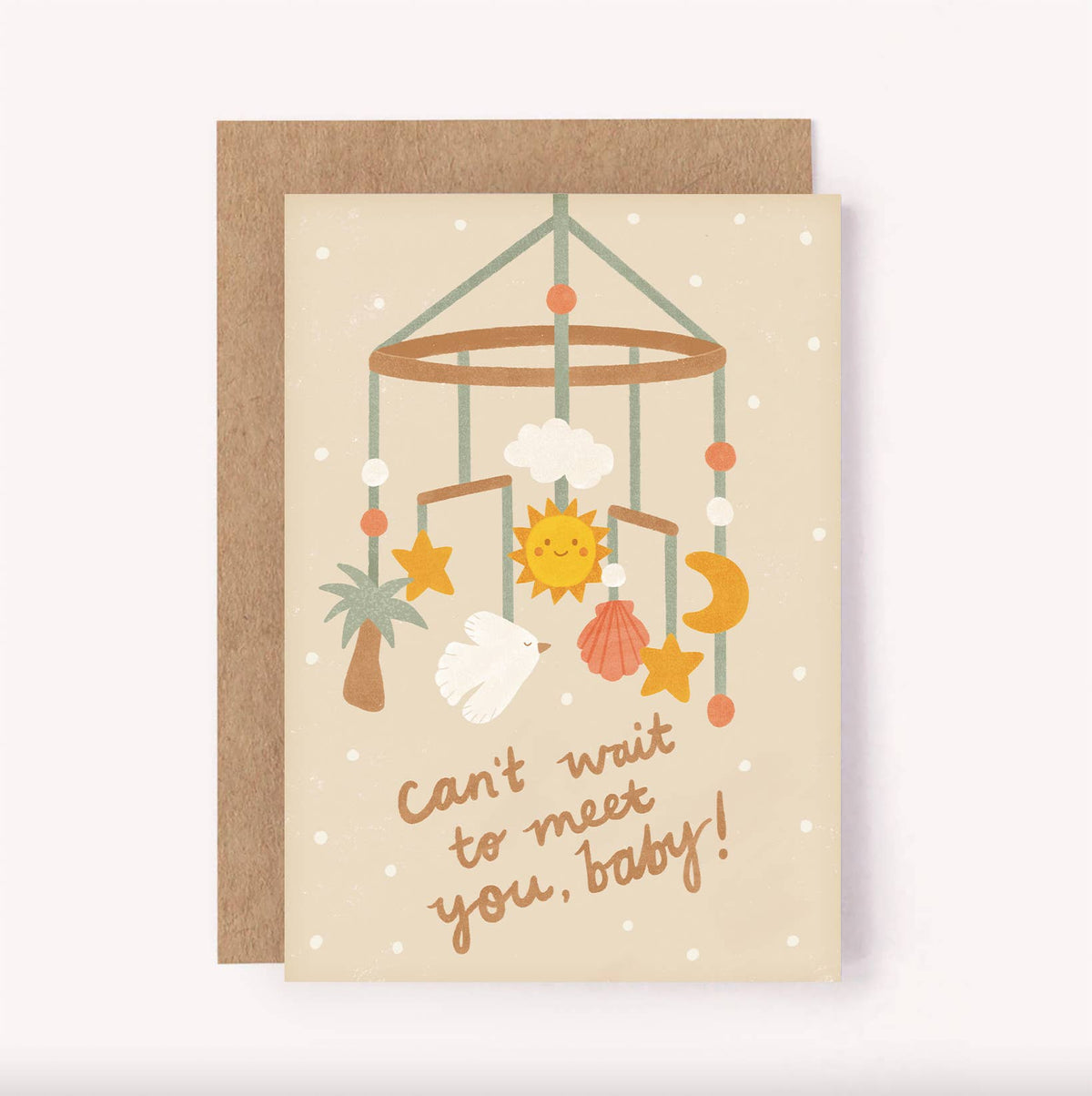 Lauren Sissons Can't Wait to Meet You Baby Card