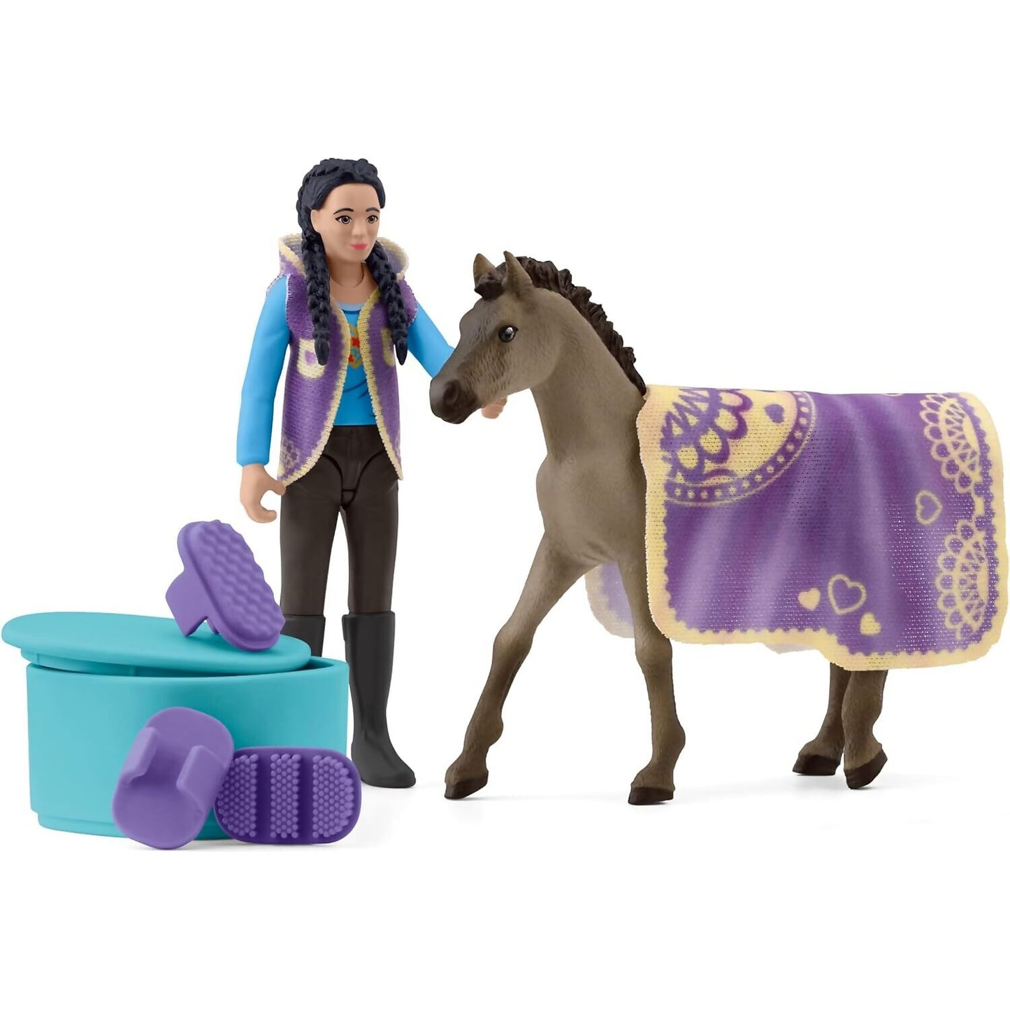 Schleich Pocket Set Beauty with Foal
