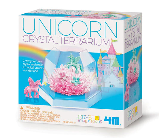 4M Crystal Growing Unicorn Crystal Terrrarium