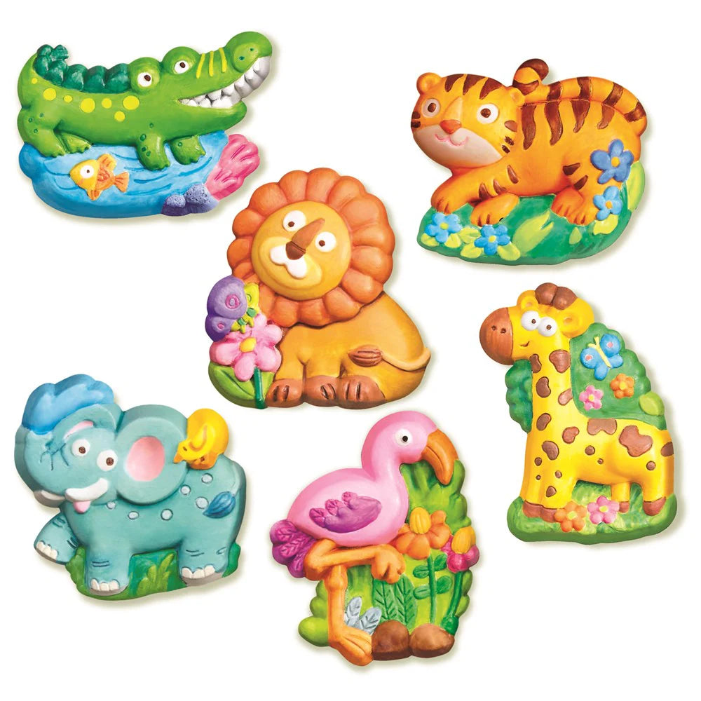 4M Mould and Paint Zoo Animals