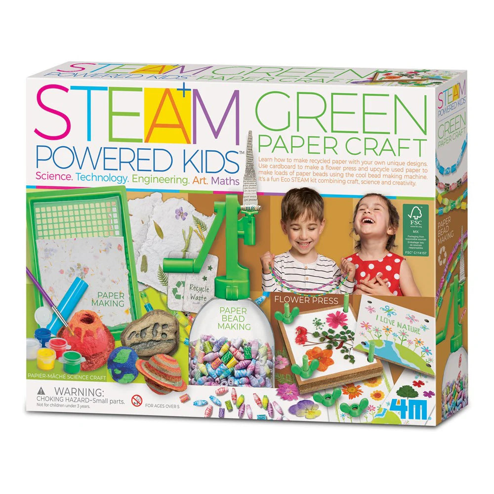 4M STEAM Green Paper Craft