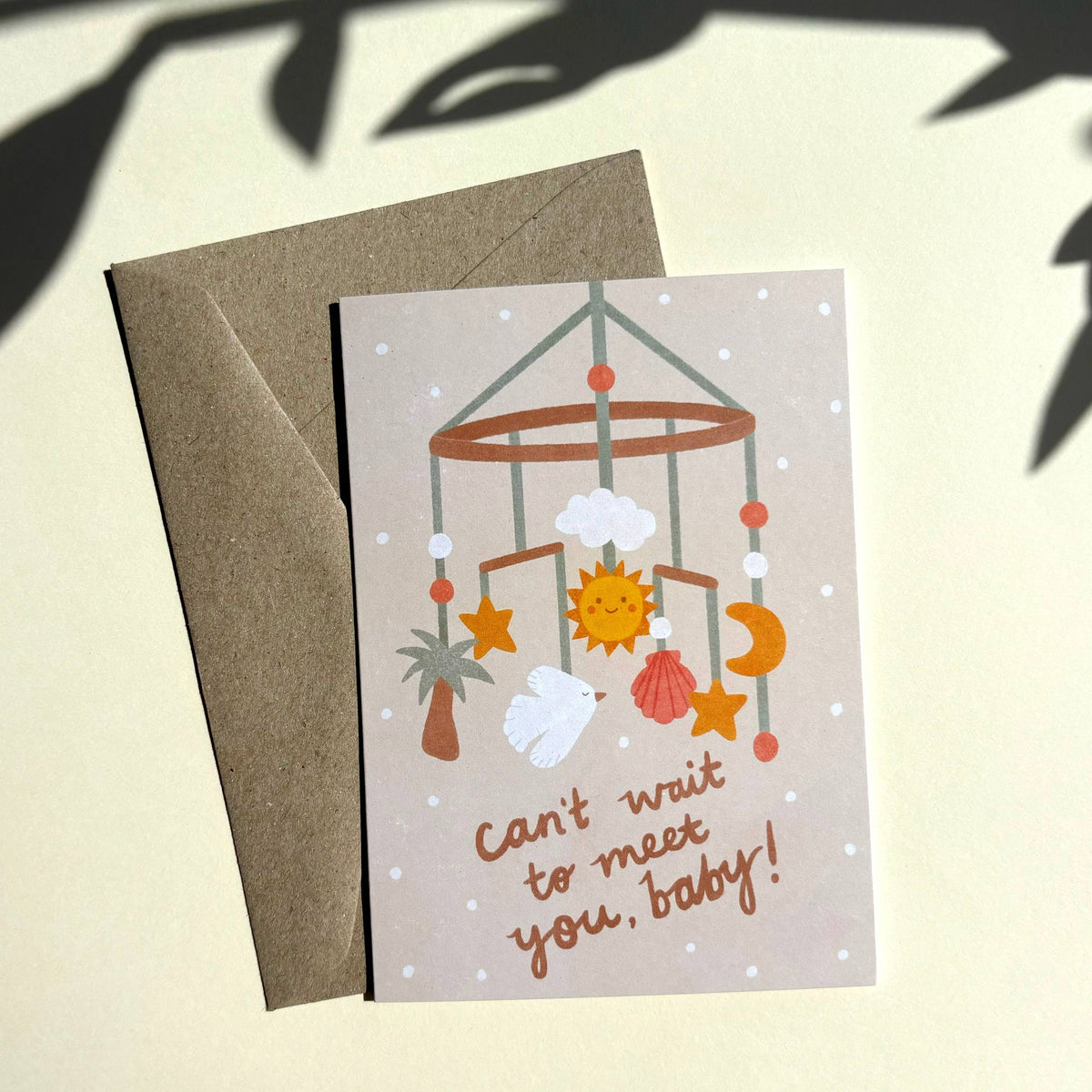 Lauren Sissons Can't Wait to Meet You Baby Card