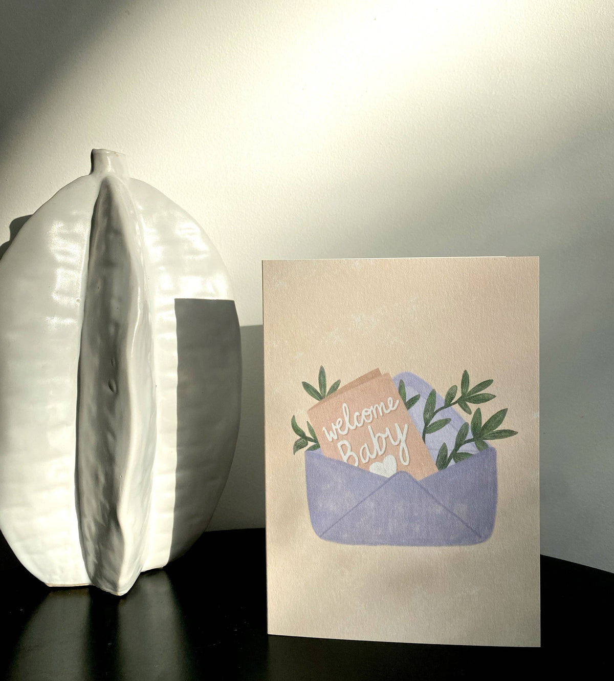Lauren Sissons Welcome Baby Card