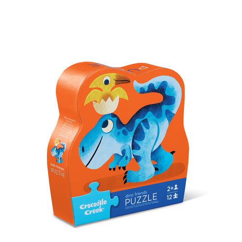 Crocodile Creek 12pc Mini Puzzle Dino Friends