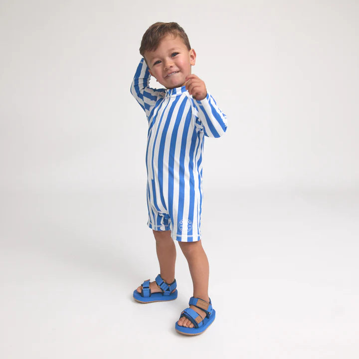 Crywolf Baby Rash Suit Deep Sea Stripe