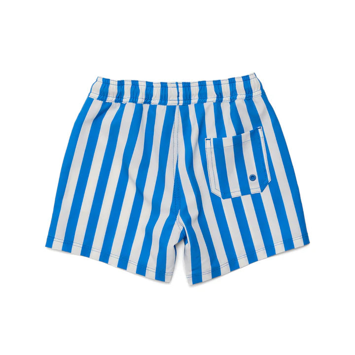 Crywolf Board Shorts Deep Ocean Stripe