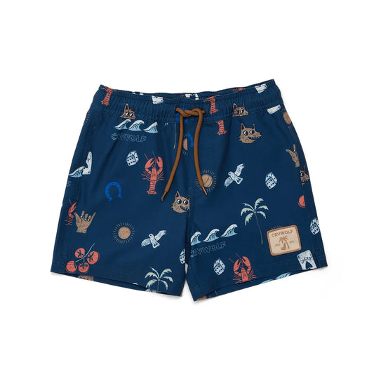 Crywolf Board Shorts Lucky Days