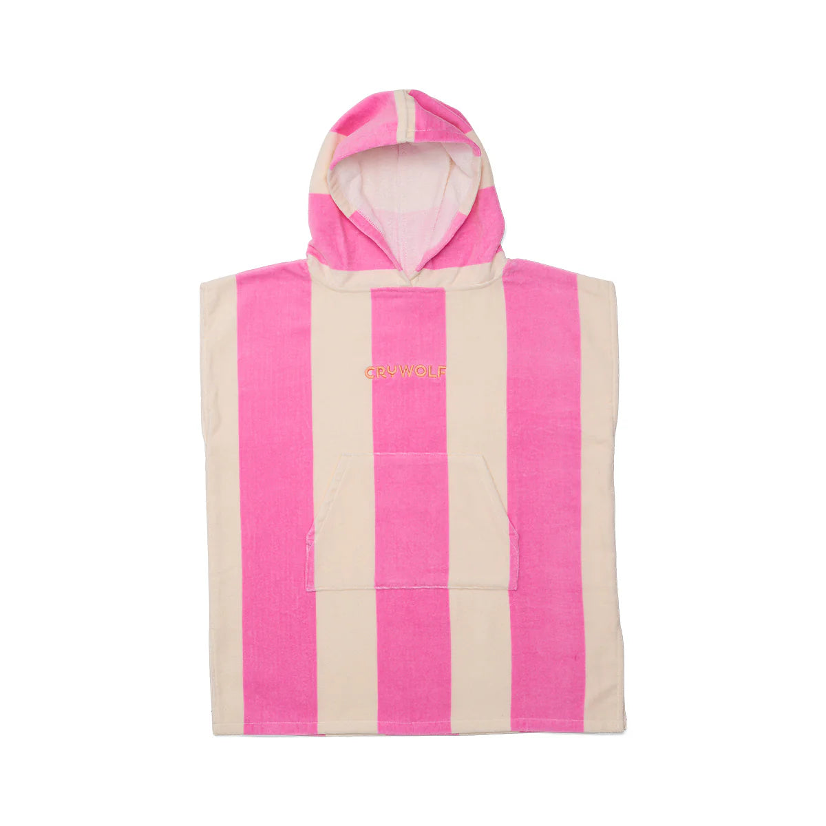 Crywolf Hooded Towel Candy Stripe