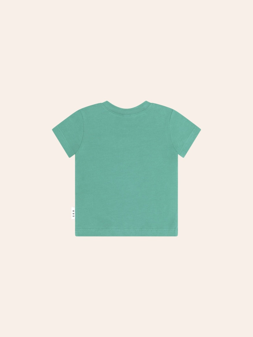 Summer Huxbaby Vacay Kel Tee featuring a soft relaxed fit, lightweight fabric, and casual kids’ t-shirt design for everyday comfort.