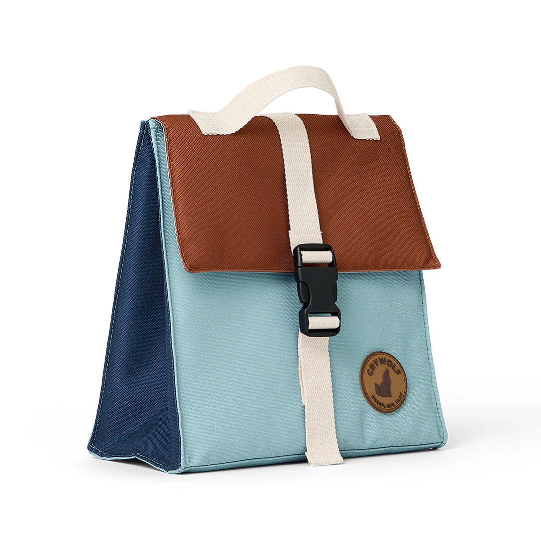 Crywolf Insulated Lunch Bag Ocean Colour Block