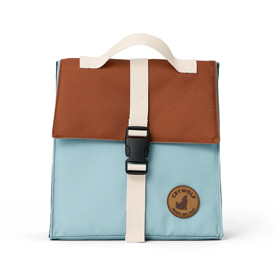 Crywolf Insulated Lunch Bag Ocean Colour Block