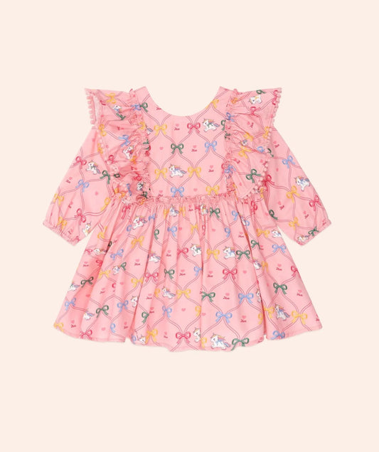 Huxbaby Unicorn Bow Dress