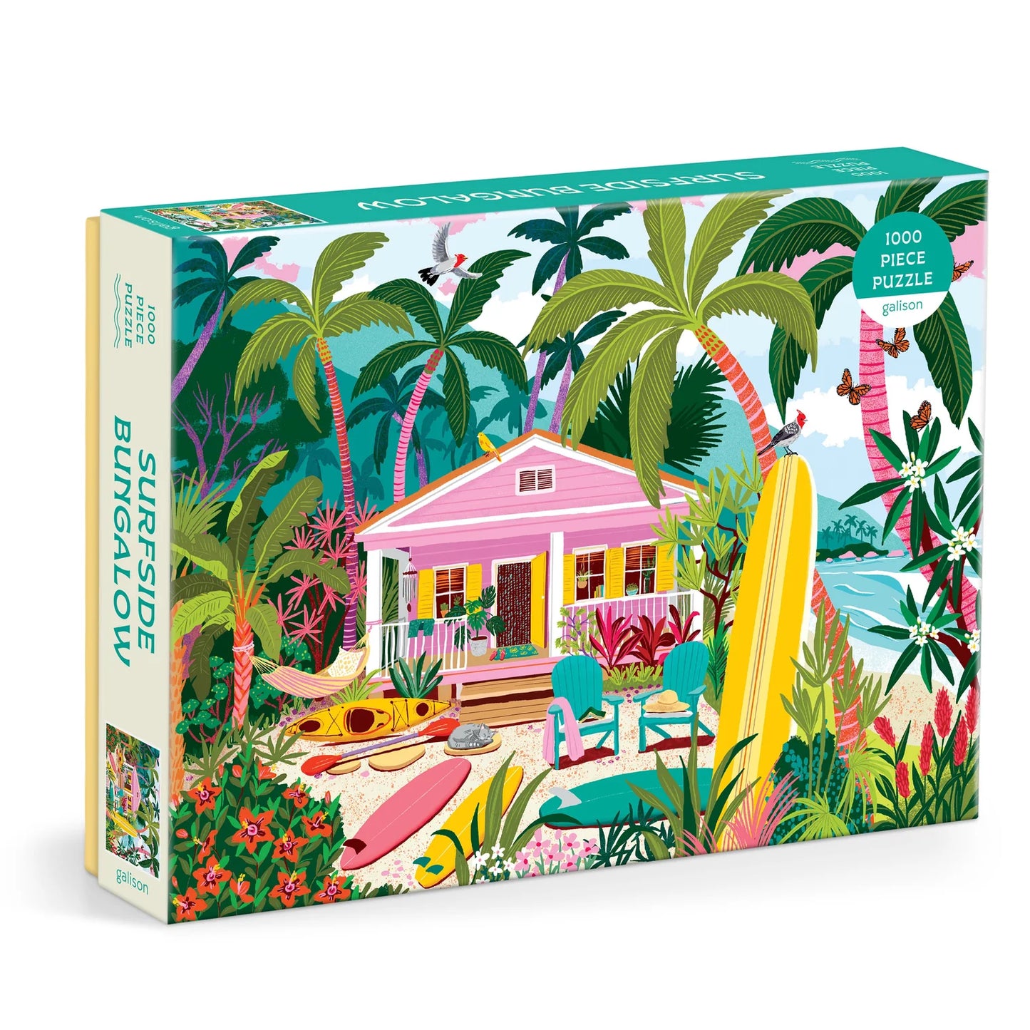 Galison 1000pc Jigsaw Puzzle Surfside Bungalow