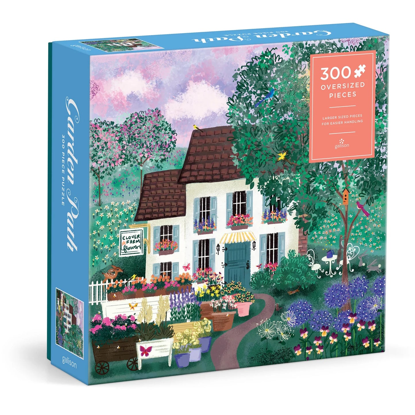 Galison 300pc Jigsaw Puzzle Joy Laforme Garden Path