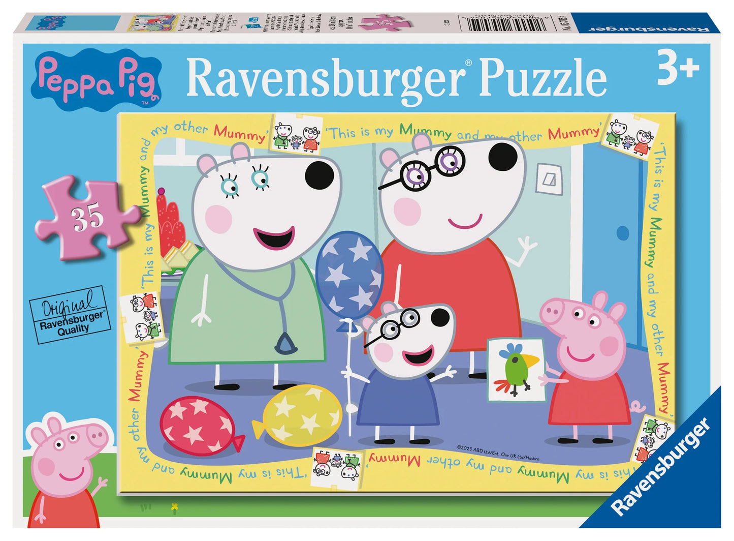 Ravensburger Peppa Meets Penny's Parents! Puzzle 35 Pieces