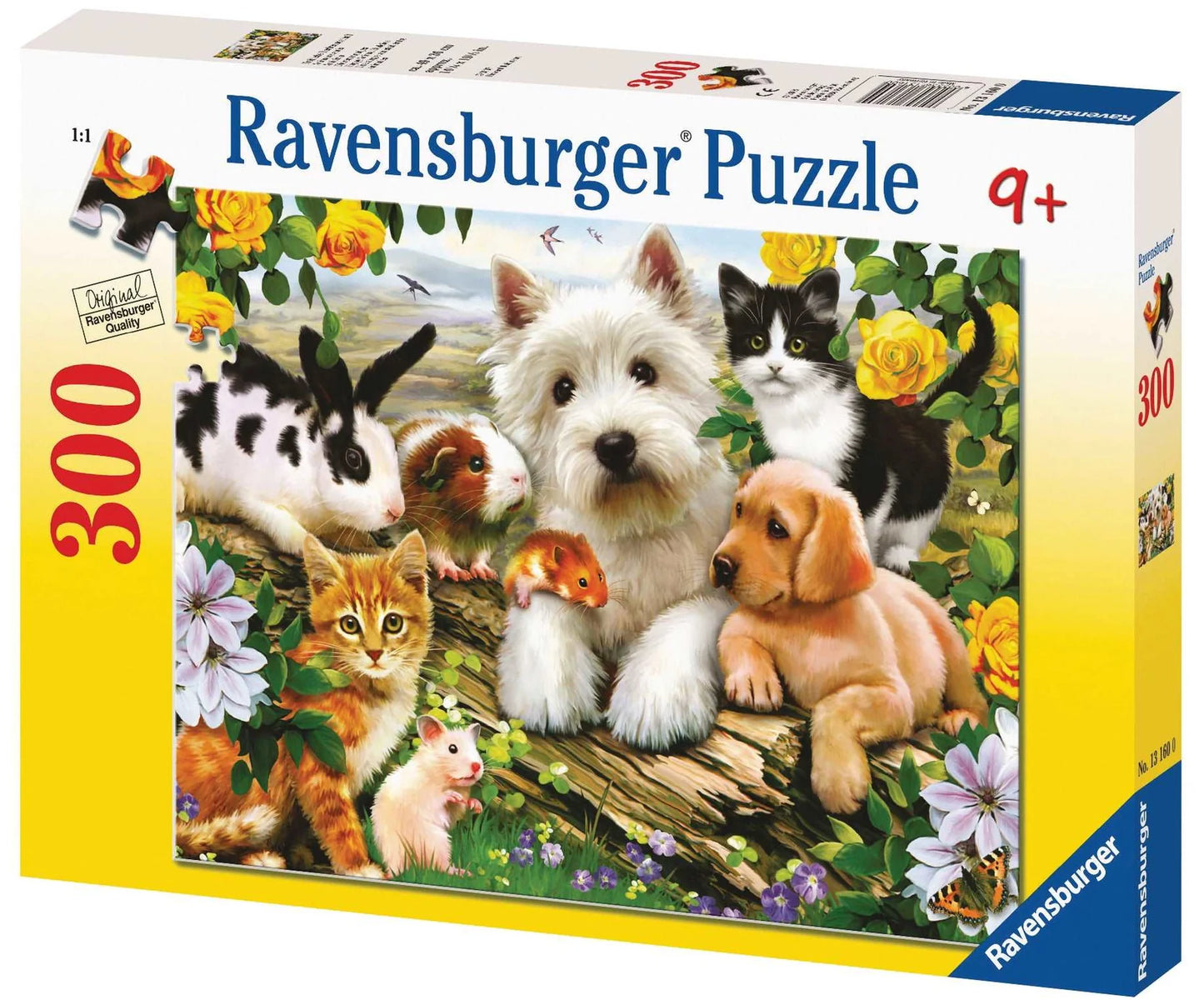 Ravensburger Happy Animal Buddies Puzzle 300 Pieces