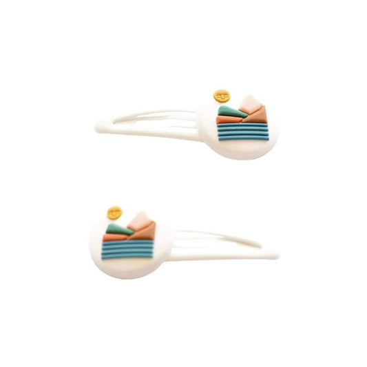 Grech & Co Minimalist Snap Clips Set of Two - Landscape