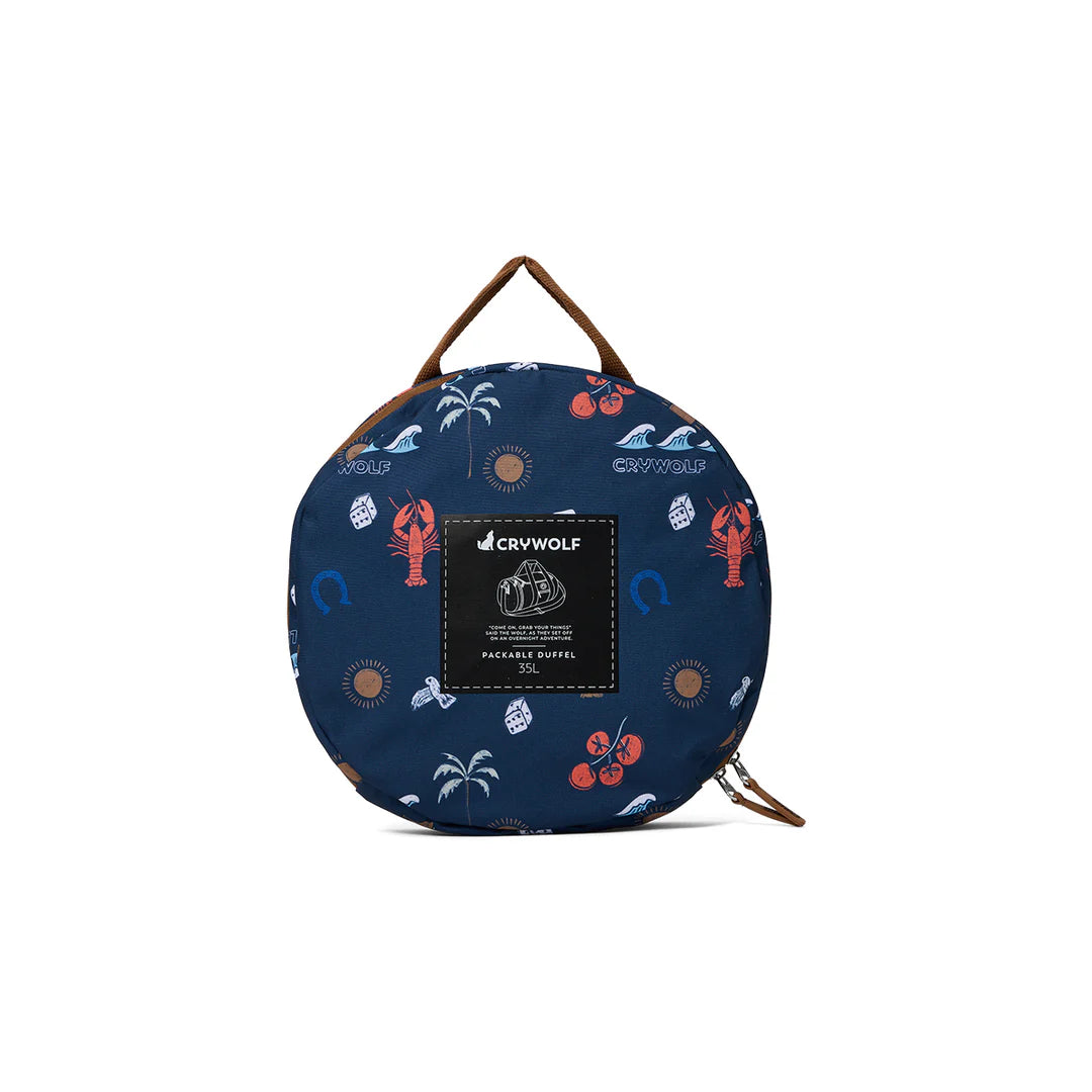 CRYWOLF Packable Duffel Lucky Days