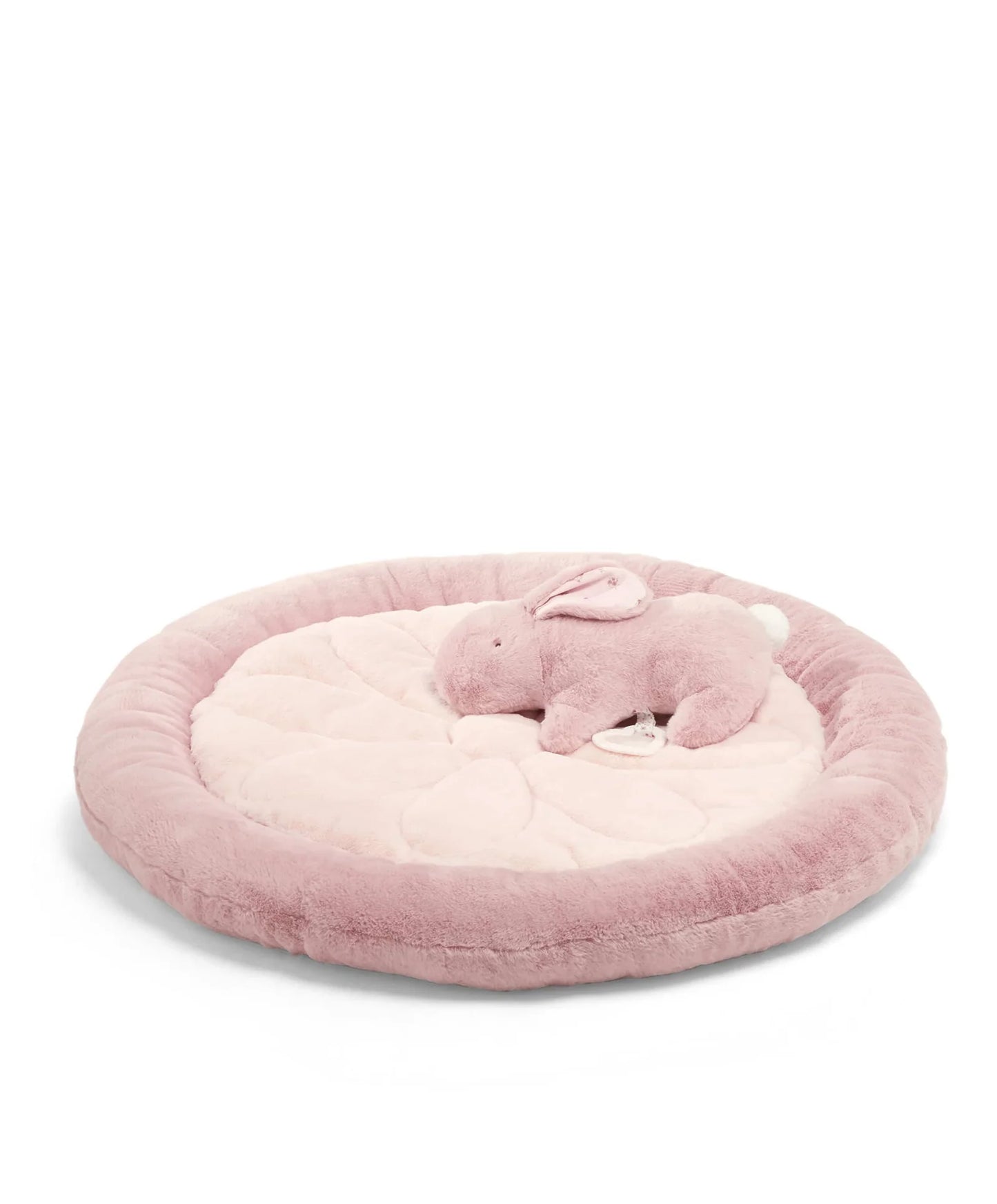 Mamas & Papas Welcome to the World Pink Bunny Playmat