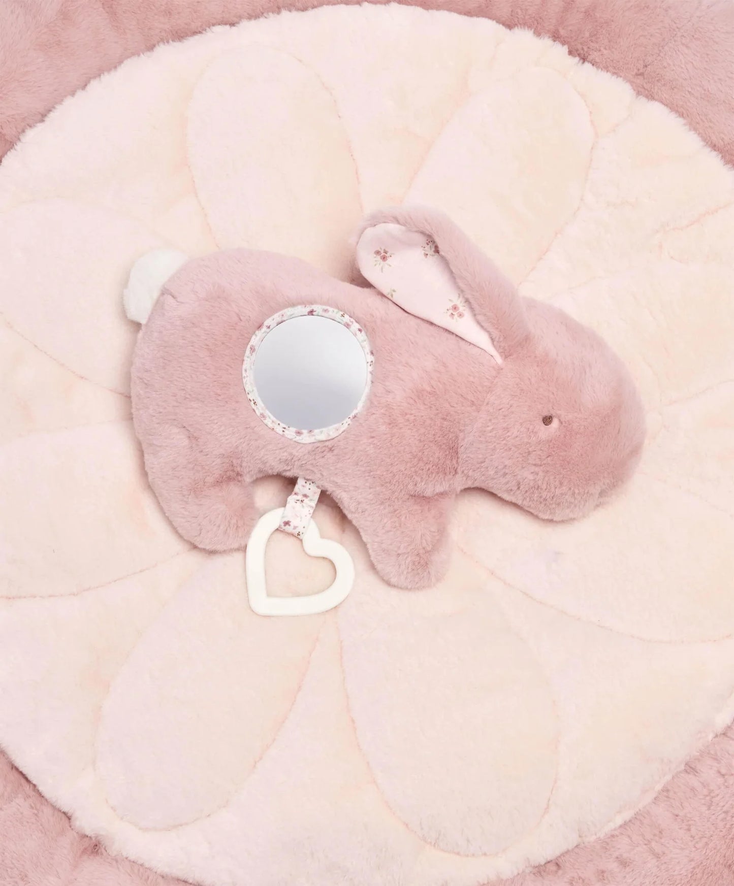 Mamas & Papas Welcome to the World Pink Bunny Playmat