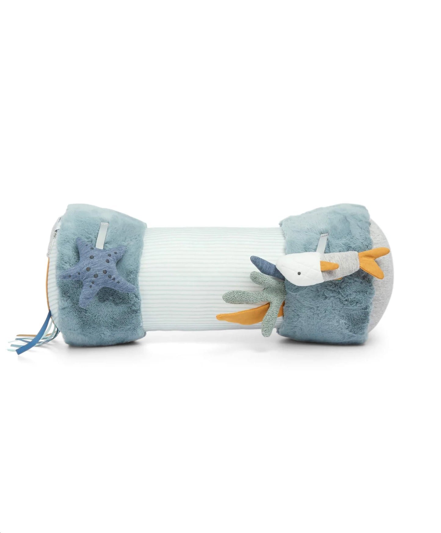 Mamas & Papas Welcome to the World Blue Under the Sea Tummy Time Roll