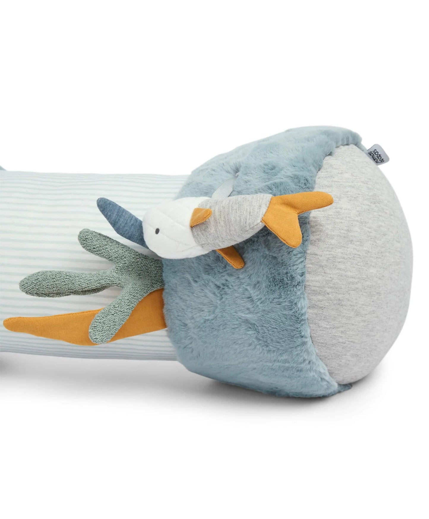 Mamas & Papas Welcome to the World Blue Under the Sea Tummy Time Roll