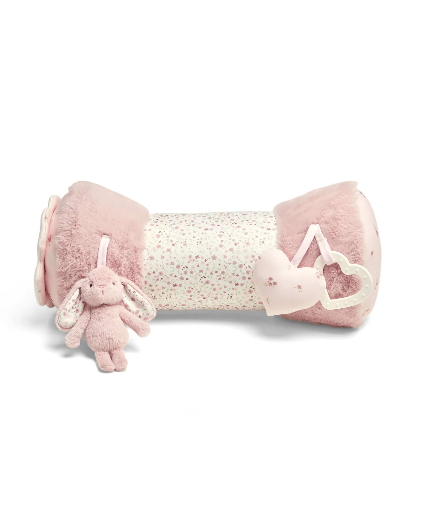 Mamas & Papas Welcome to the World Pink Bunny Tummy Time Roll