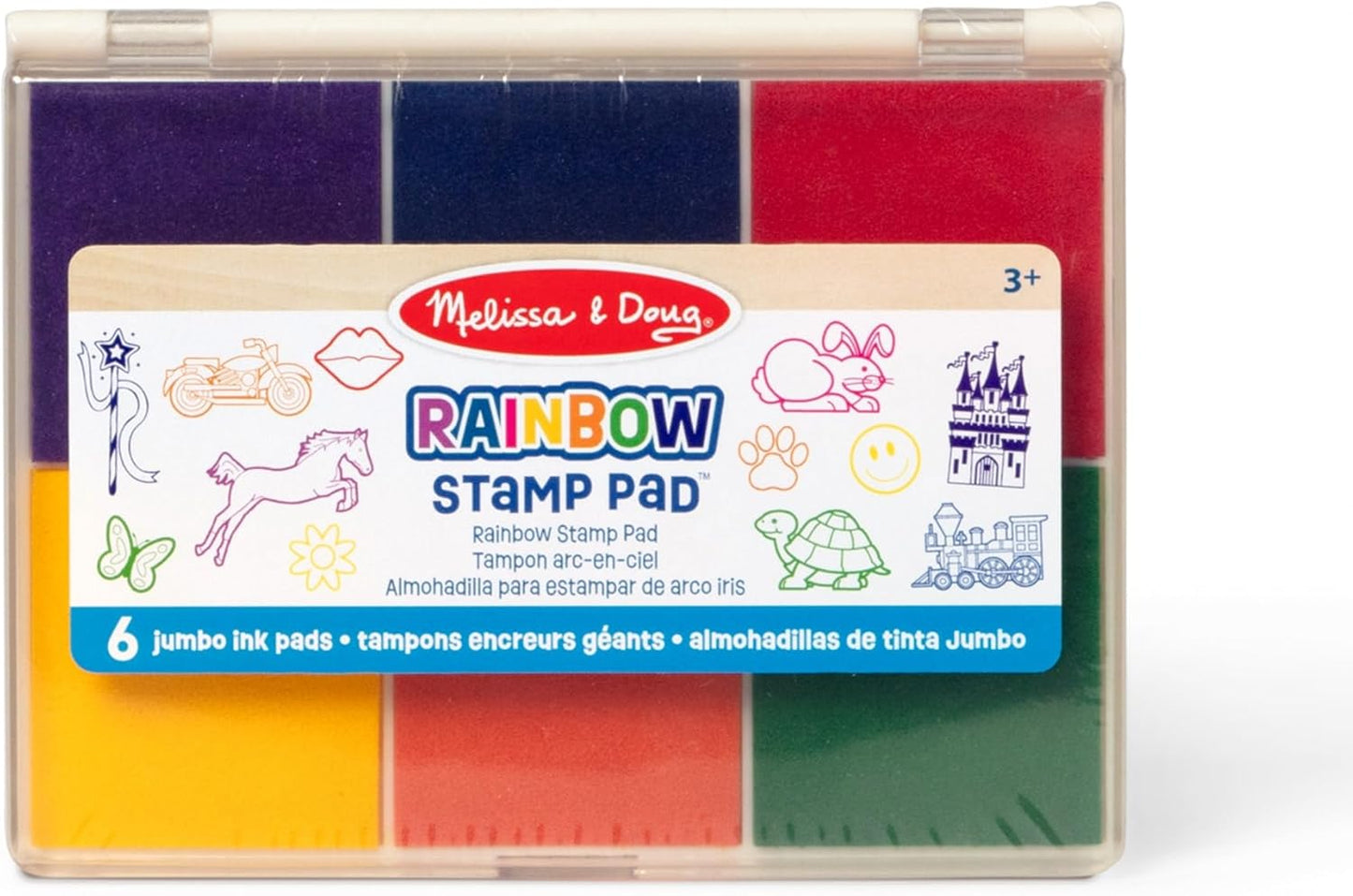 Melissa & Doug Rainbow Stamp Pad