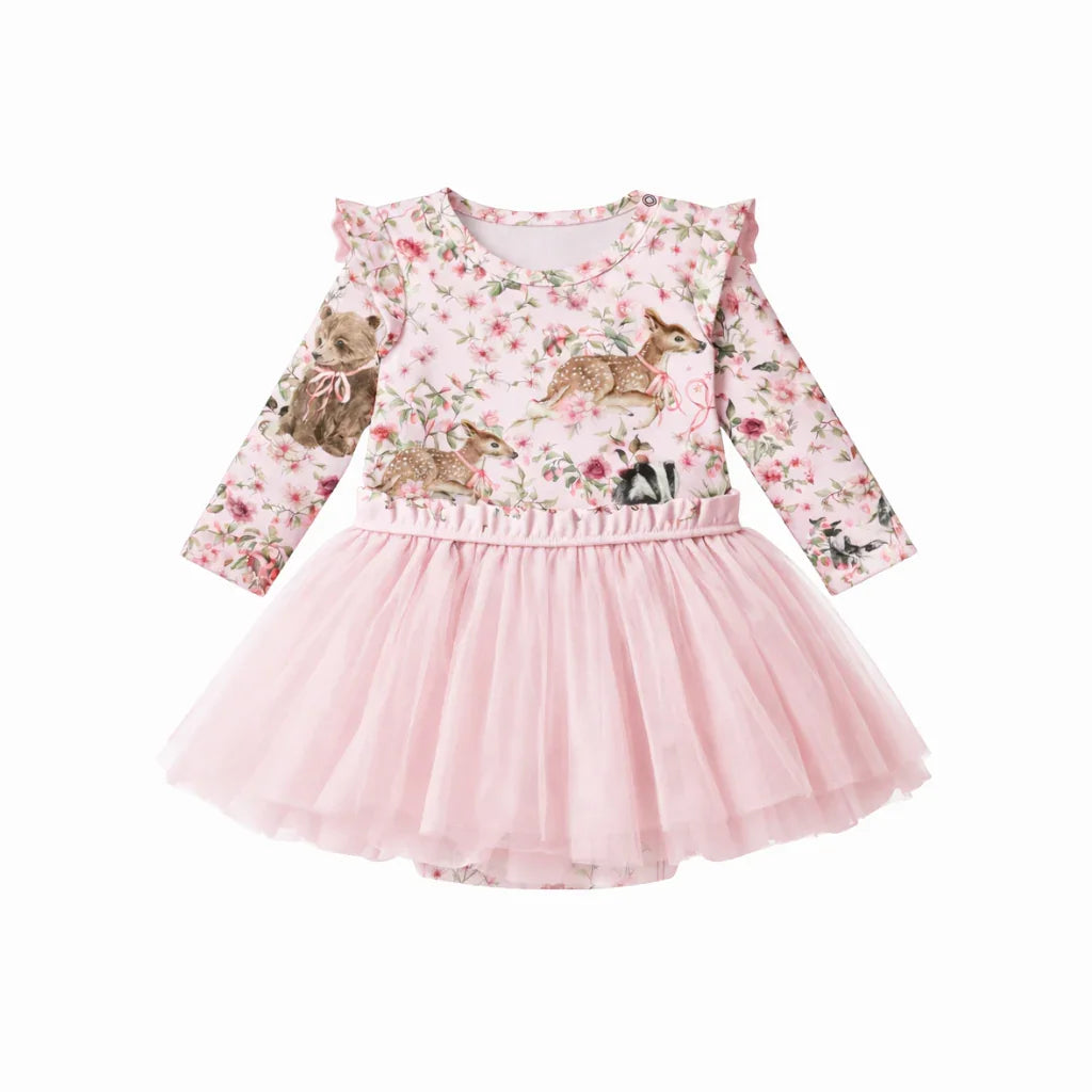 Confetti Kidz Onesie Tutu Dress Baby Animals