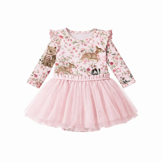 Confetti Kidz Onesie Tutu Dress Baby Animals