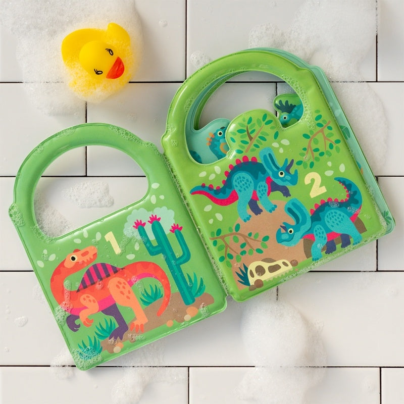 Rex London Dinosaur Colour Changing Bath Book