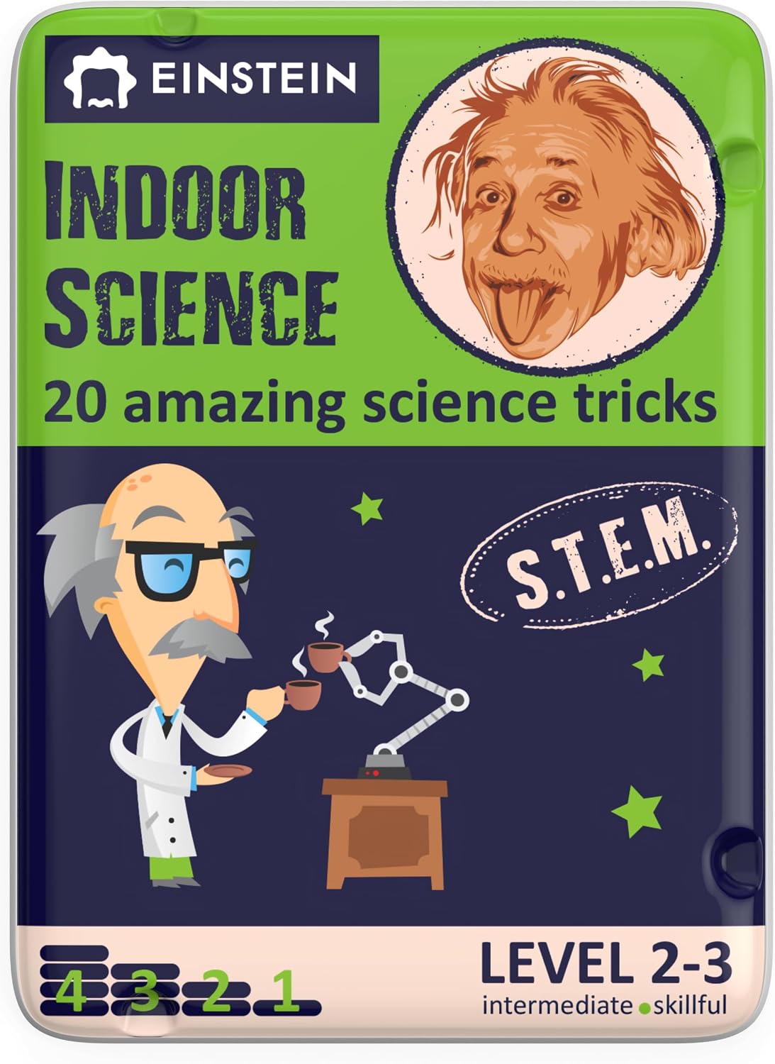 Einstein Indoor Science Activity Cards