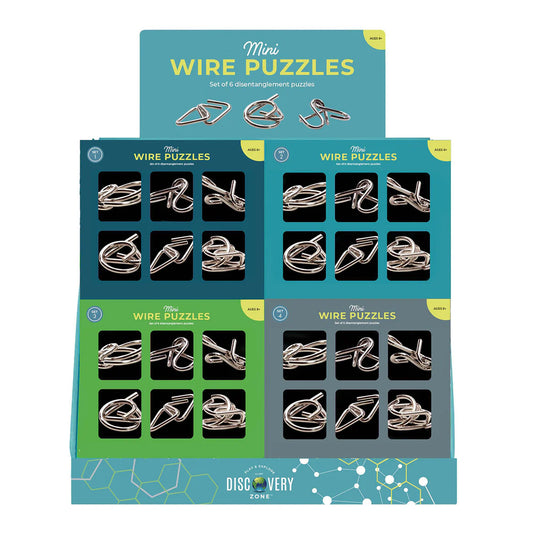 Discovery Zone Mini Wire Puzzles