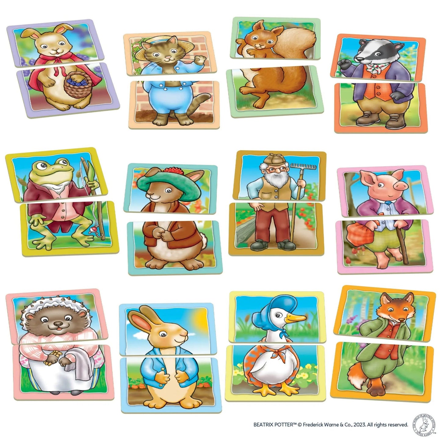Orchard Toys Peter Rabbit Heads and Tails