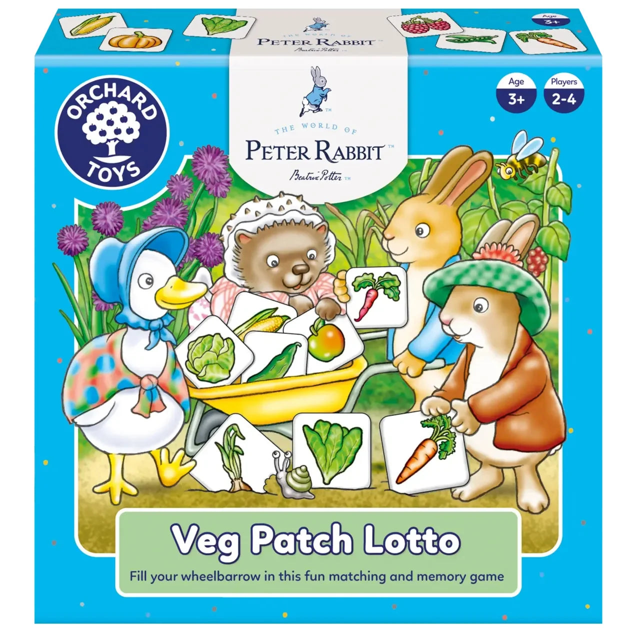 Orchard Toys Peter Rabbit Veg Patch Lotto