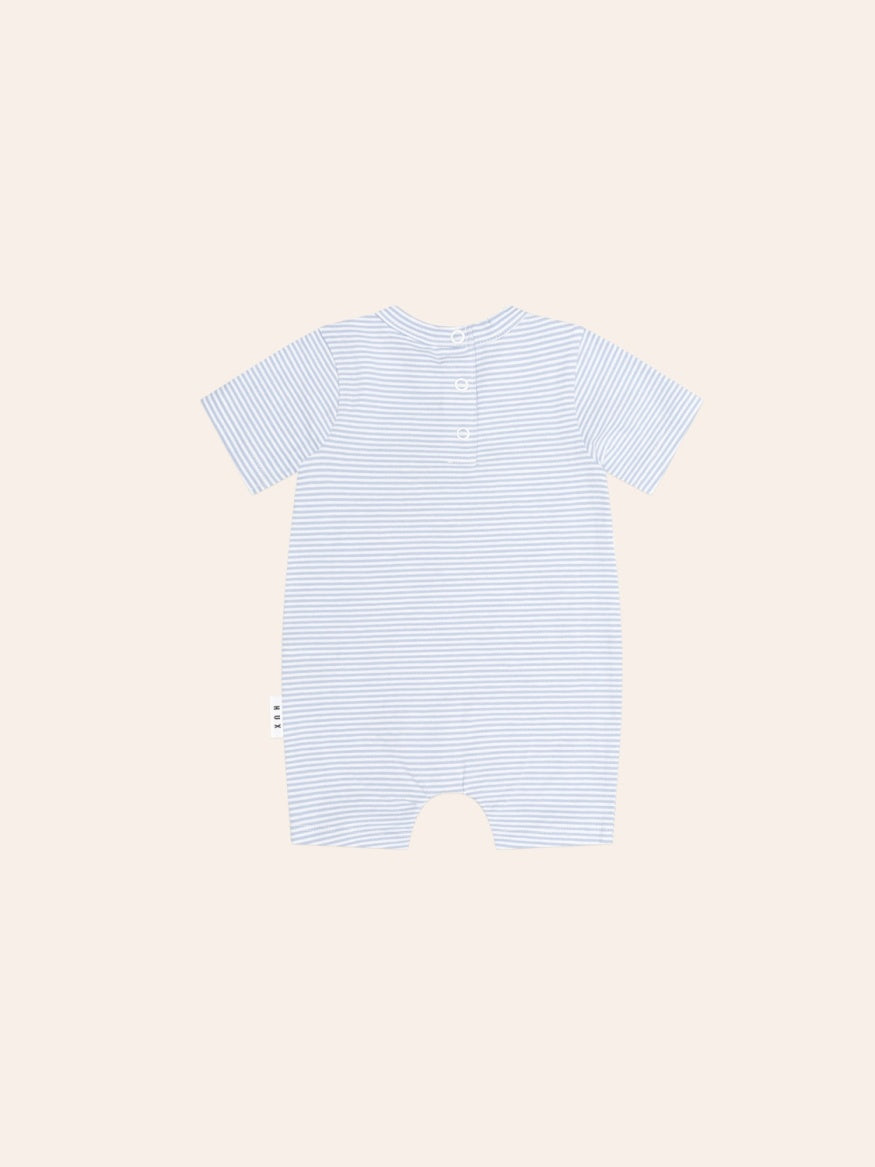 Huxbaby Peekaboo Hux Stripe Bodysuit
