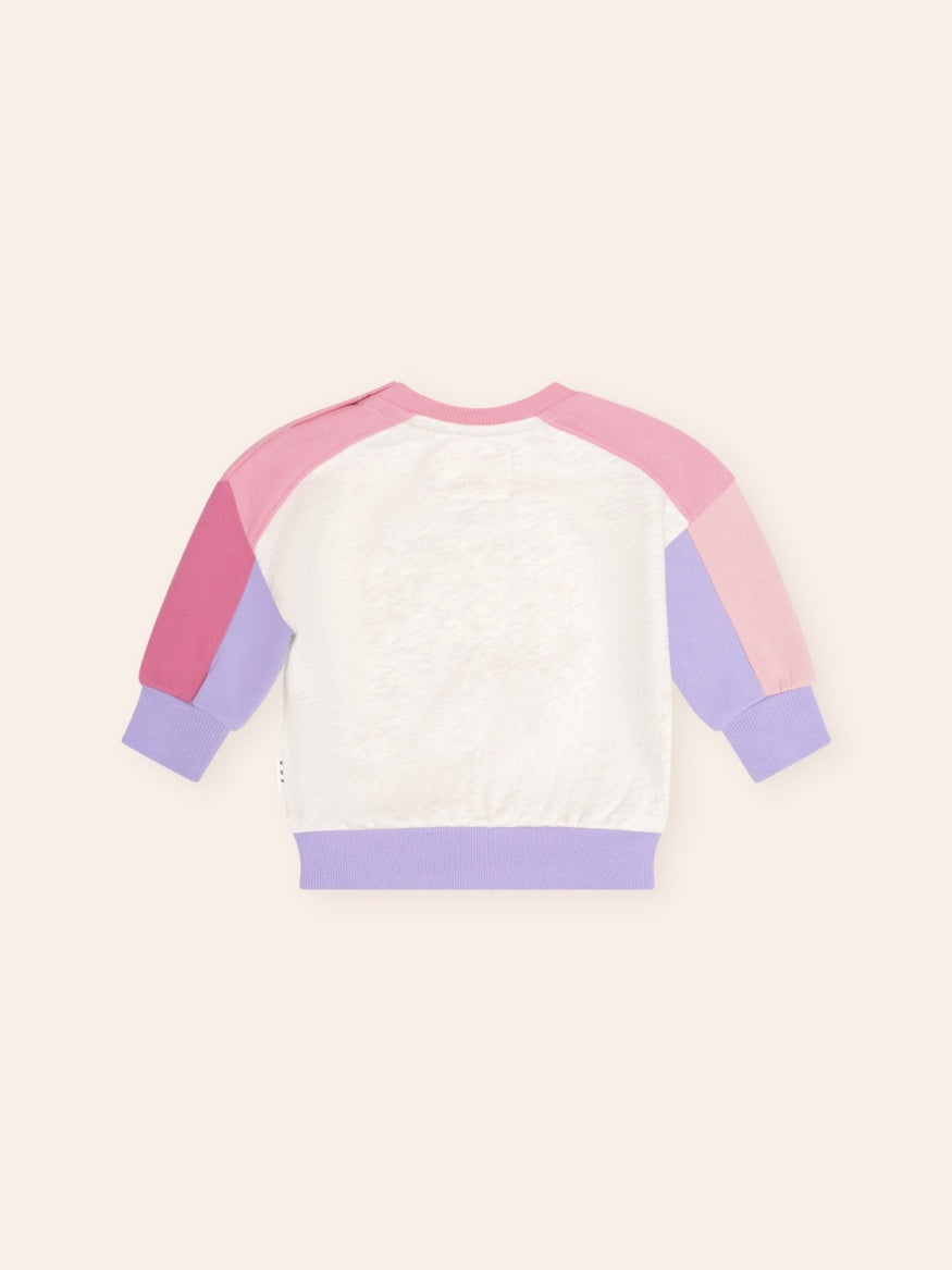 Huxbaby Colour Block Sitting Huxette Sweatshirt
