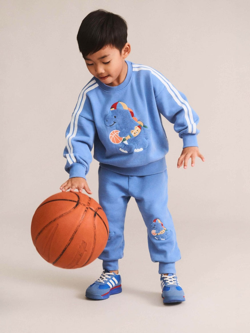 Huxbaby Baller Dino Sporty Stripe Sweatpants