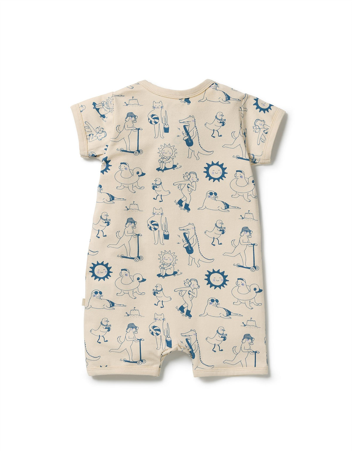 Wilson & Frenchy Tout Est Magique Organic Boyleg Zipsuit
