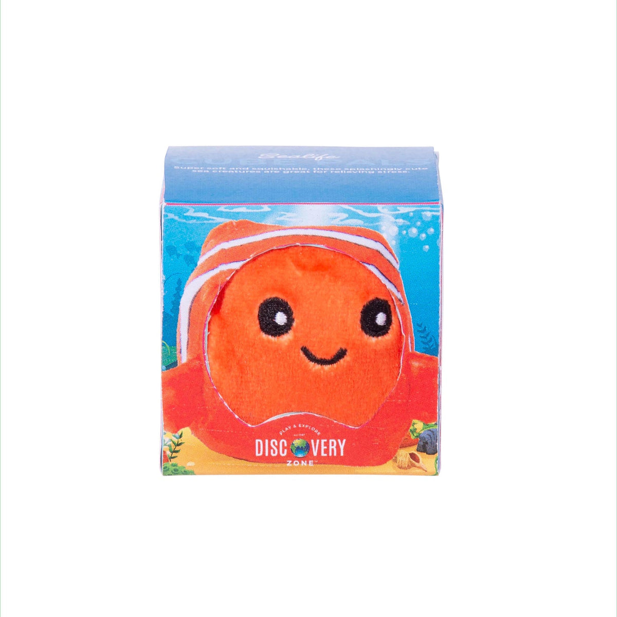 Discovery Zone Squishy Sealife Cube Pals