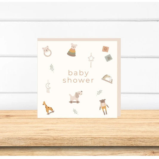 Petite Vous Greeting Card Baby Shower Toys