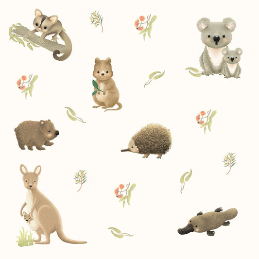 Petite Vous Greeting Card Aussie Animals
