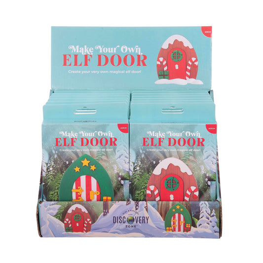 Discovery Zone Make Your Own Elf Door Assorted